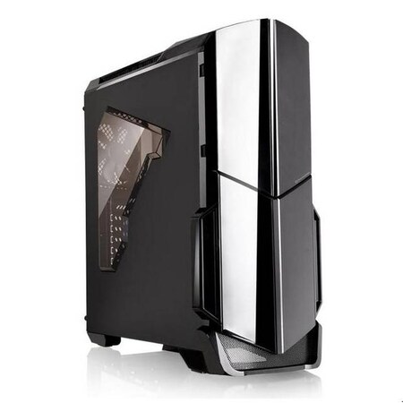 Thermaltake Versa N21 No Power Supply ATX Mid Tower (Black) CA-1D9-00M1WN-00